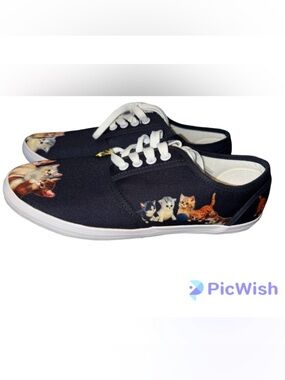 The Bradford Exchange Cat Art Sneakers